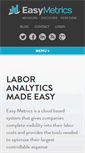 Mobile Screenshot of easymetrics.com