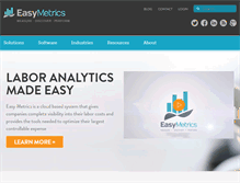 Tablet Screenshot of easymetrics.com
