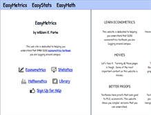 Tablet Screenshot of easymetrics.net